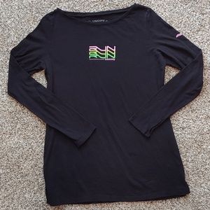 Saucony long sleeve tunic running shirt size large